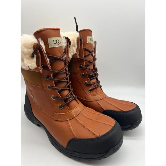 UGG Butte Boot Worchester Leather Boots 5521 Men's Size 10 New, - Picture 12 of 12